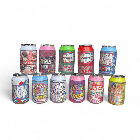 3.5g Soda Can Design Plastic Jars