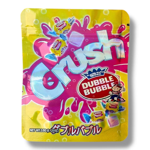 Crush Dubble Bubble Mylar Bag with Box 3.5 Grams