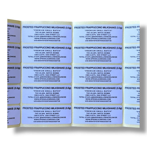 Sprinkles Frosted Frappuccino Milkshake (Soft Sticker) Mylar Bag 3.5 Grams