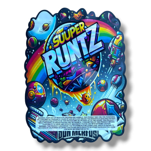 Suuper Runtz Mylar Bag 1 Ounce