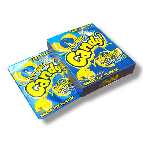 Candy Calypso Ocean Blue Lemonade Mylar Bag with Box 3.5 Grams