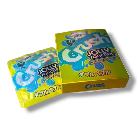 Crush J Rancher Blue Raspberry Mylar Bag with Box 3.5 Grams
