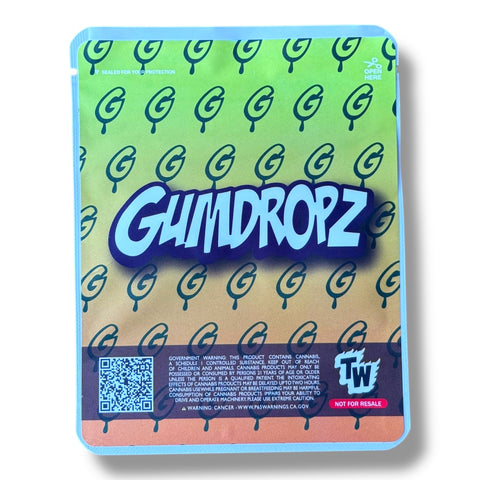 Gumdropz Lemon Head (Soft Sticker) Mylar Bag 3.5 Grams