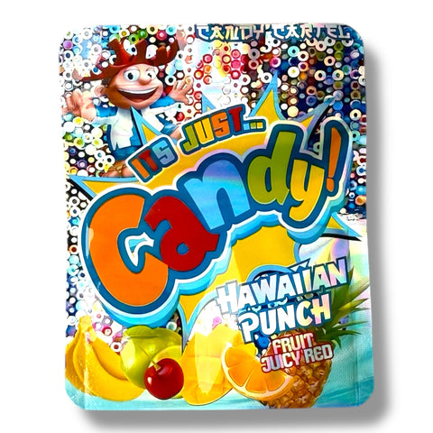 Candy Hawaiian Punch Mylar Bag 3.5 Grams