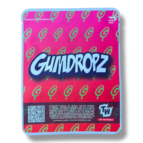 Gumdropz Strawberry Daiquiri (Soft Sticker) Mylar Bag 3.5 Grams