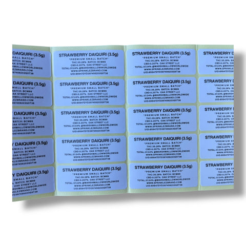 Gumdropz Strawberry Daiquiri (Soft Sticker) Mylar Bag 3.5 Grams