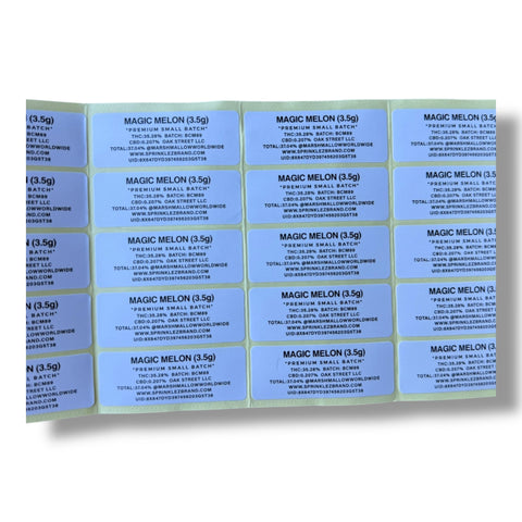 Gumdropz Strawberry Magic Melons (Soft Sticker) Mylar Bag 3.5 Grams