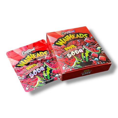 WH Sour Watermelon Soda Mylar Bag with Box 3.5 Grams