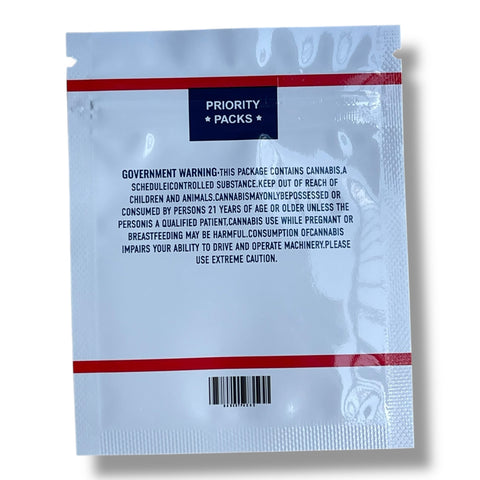 Priority Packs Mylar Bag 1 Gram