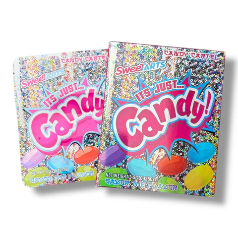 Candy Sweet Tarts Mylar Bag with Box 3.5 Grams