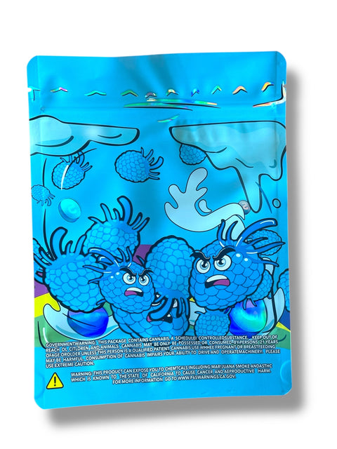 Zkitt Blue Raspberry Mylar Bag 1 Ounce