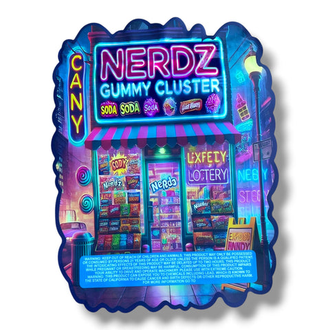 N Gummy Cluster Mylar Bag 1 Ounce