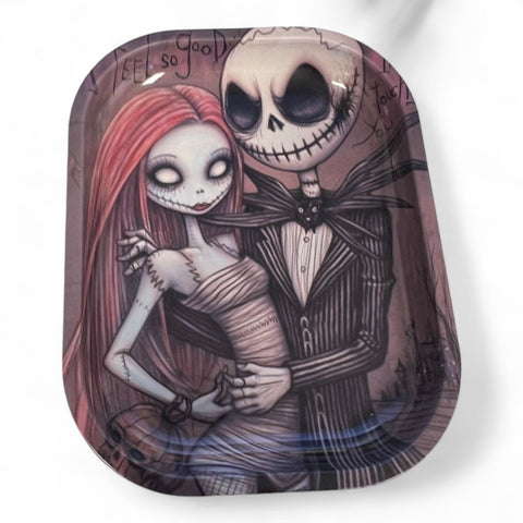 Skeletons metal rolling tray