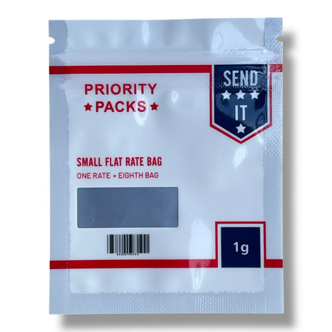 Priority Packs Mylar Bag 1 Gram