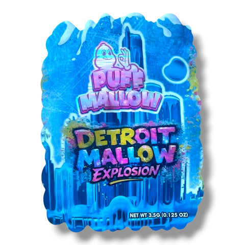 Puff Mallow Detroit Explosion Mylar Bag 3.5 Grams