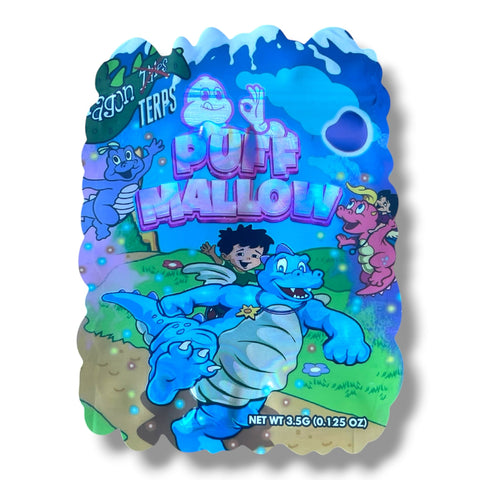Puff Mallow Dragon Terps Mylar Bag 3.5 Grams