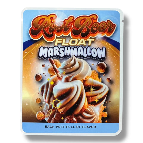 Root Beer Float Marshmallow (Soft Sticker) Mylar Bag 3.5 Grams