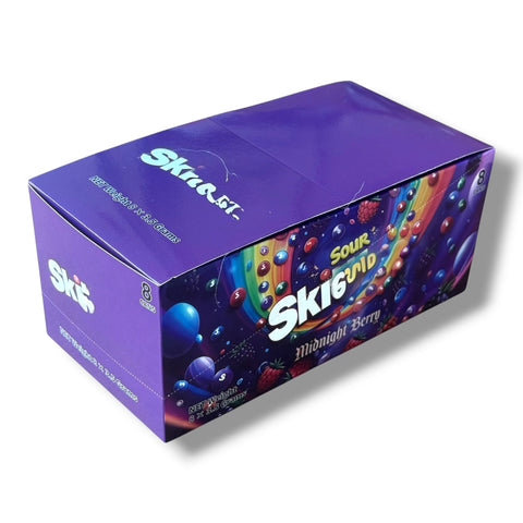 Sour Skitt Midnight Berry 3.5g Soda Can Master Box – 8 Cans