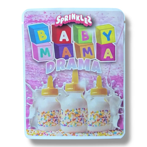 Sprinkles Baby Mama Drama (Soft Sticker) Mylar Bag 3.5 Grams