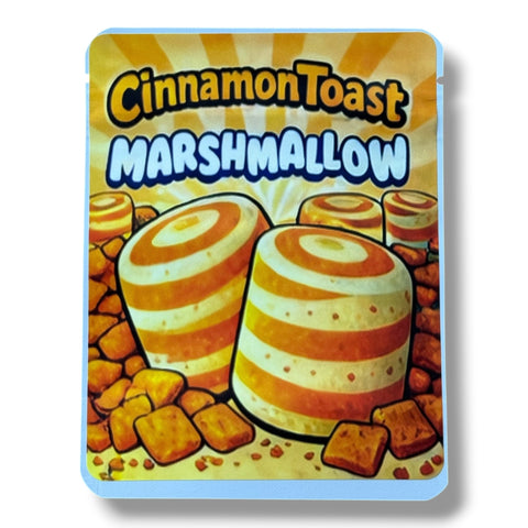 Sprinkles Cinnamon Toast Marshmallow (Soft Sticker) With Stickers and Labels Mylar Bag 3.5 Grams