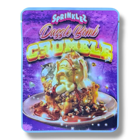 Sprinklez Dazzle Bomb Crumble (Soft Sticker) Mylar Bag 3.5 Grams