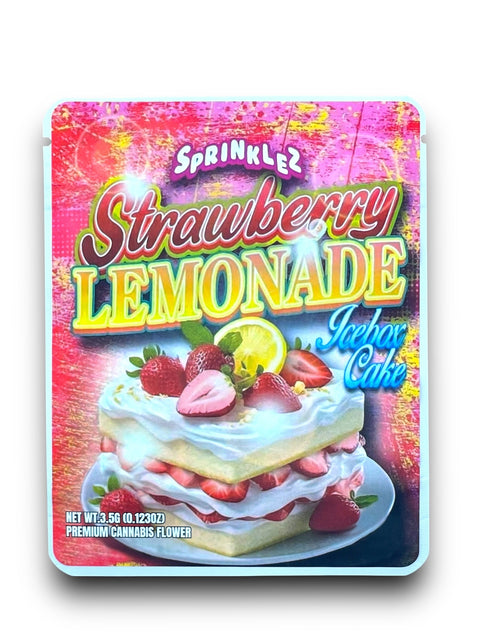 Strawberry Lemonade Icebox Cake (Soft Sticker) Mylar Bag 3.5 Grams