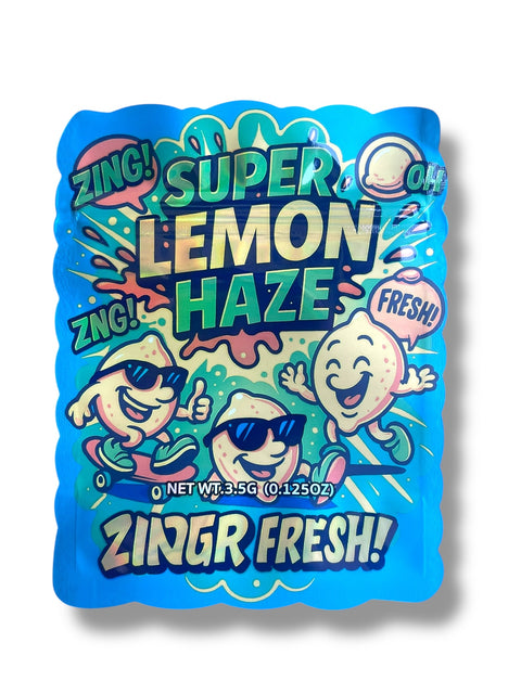Super Lemon Haze Mylar Bag 3.5 Grams