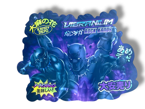 Vibranium Rock Candy Mylar Bag 3.5 Grams