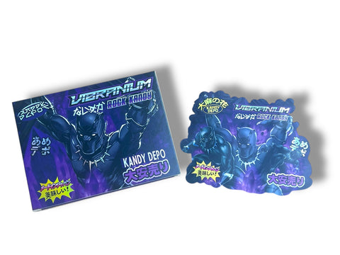 Vibranium Rock Candy Mylar Bag with Box 3.5 Grams