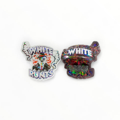 White Runts Mylar Bag 3.5 Grams