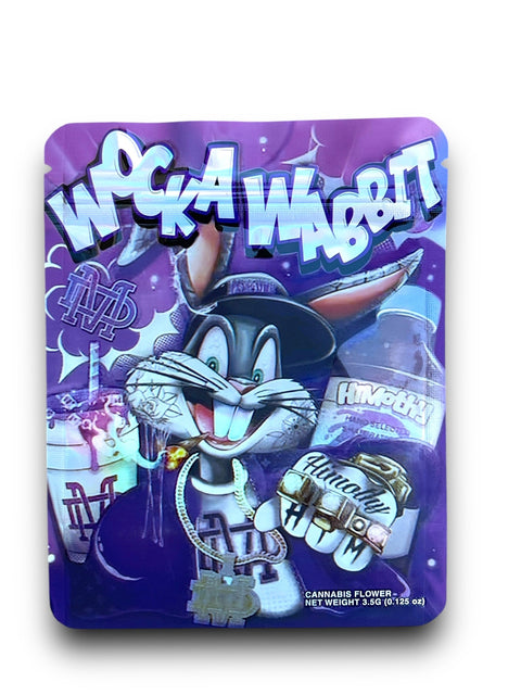 Wocka Wabbit Mylar Bag 3.5 Grams