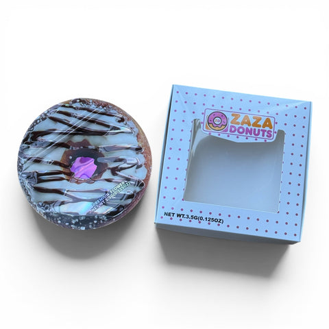 Zaza Donuts 3.5g Mylar Bag & Box Set | Smell Proof Packaging