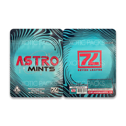 Astro Mints mylar bags 3.5 grams