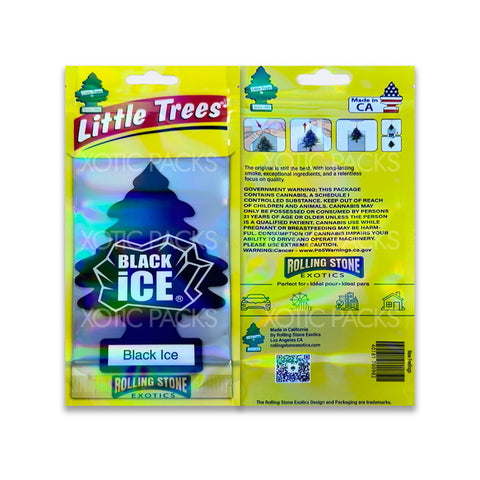 Black Ice mylar bags 3.5 grams