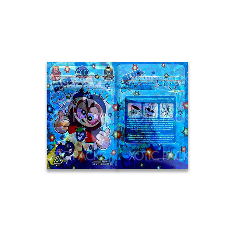 Blue Candy Popzz 1 gram mylar bags