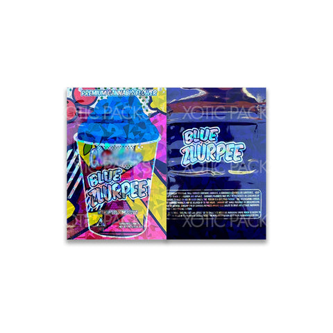 Blue Zlurpee 1 gram mylar bags