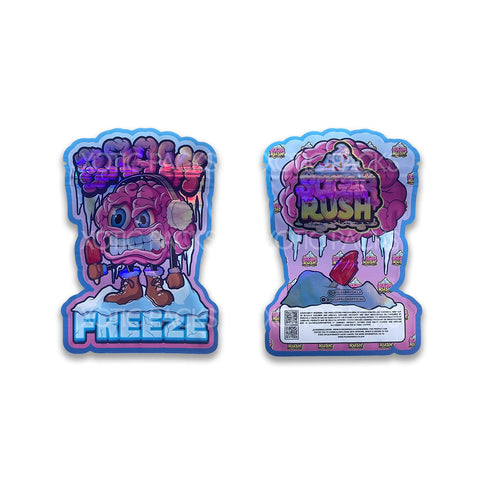 Brain Freeze mylar bags 3.5 grams