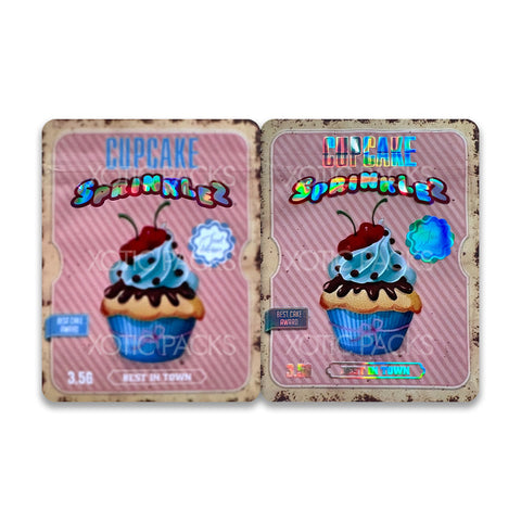 Cupcake Sprinklez mylar bags 3.5 grams