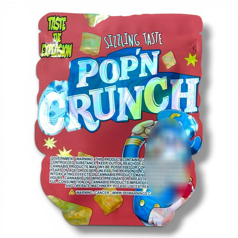 Popn Crunch 3.5g shape bags