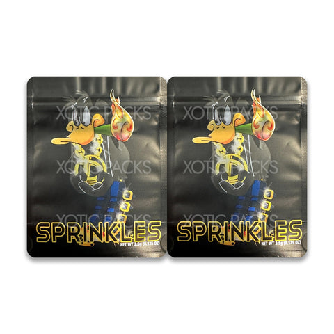 Donald Sprinkles mylar bags 3.5 grams