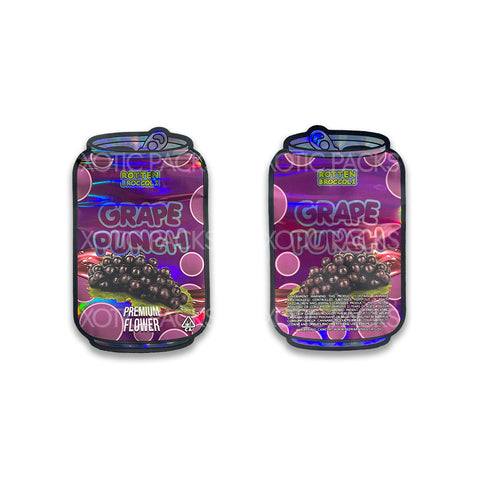 Grape Punch mylar bags 3.5 grams