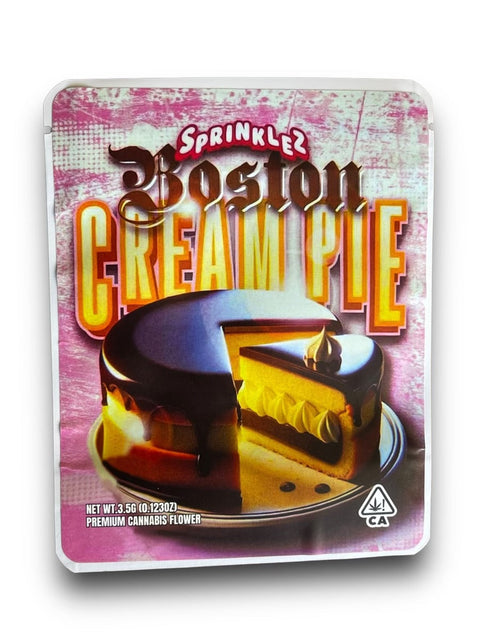 Boston Cream Pie (Soft Sticker) Mylar Bag 3.5 Grams