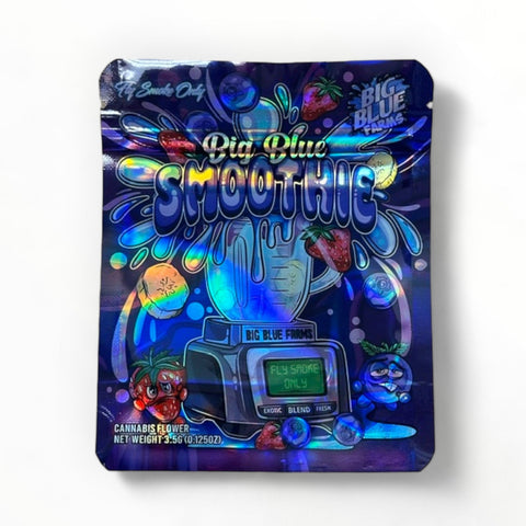 Big Blue Smoothie Mylar Bag 3.5 Grams