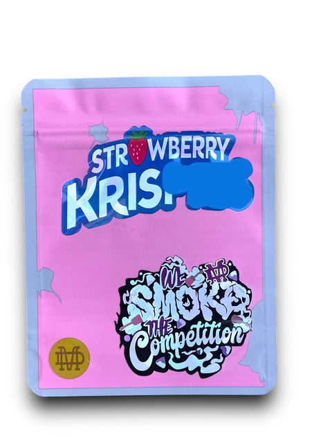 Strawberry Krisp Mylar Bag 3.5 Grams