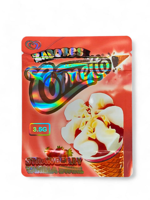 Zabores Cornetto Mylar Bag 3.5 Grams