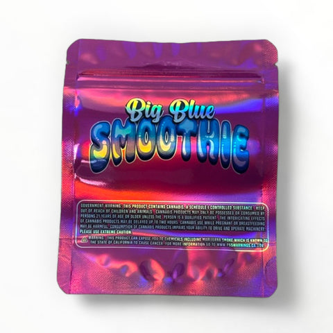 Big Blue Smoothie Mylar Bag 3.5 Grams