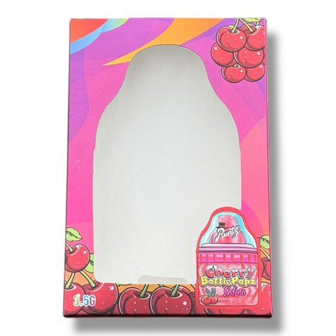 Runtz Cherry Bottle Popz Gelato Mylar Bag with Box 3.5 Grams