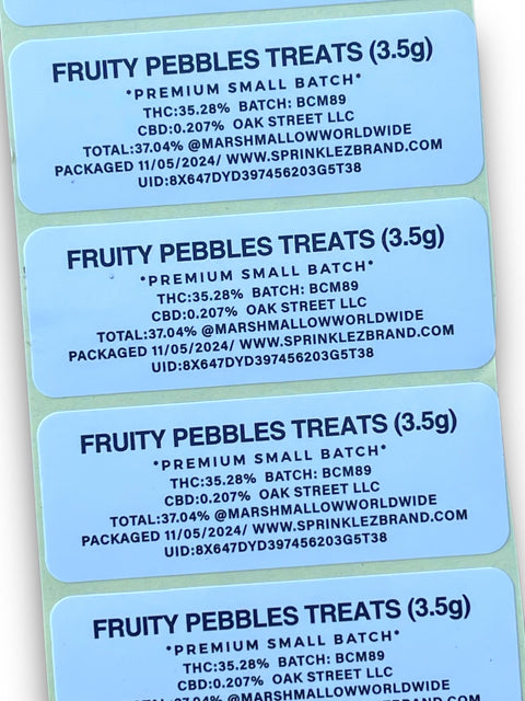 Fruity P Treats (Soft Sticker) Mylar Bag 3.5 Grams