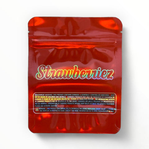 Exotic Strawberriez Mylar Bag 3.5 Grams