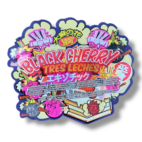 Kandy Depo Black Cherry Tres Leches Mylar Bag 3.5 Grams